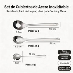 🍖 【3 piezas】Molde para albóndigas de acero inoxidable 304 – ideal para hacer albóndigas de carne y de pescado, perfecto para cocinar en casa 🥄