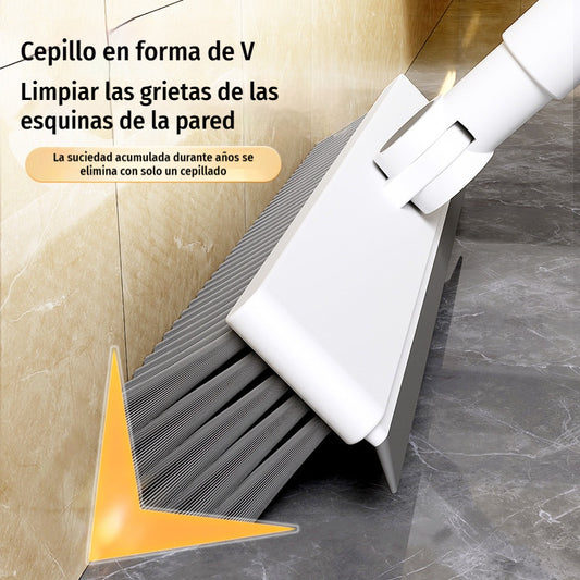 🎉Precio sorpresa ✨🧹 Cepillo 2 en 1 para juntas y esquinas con espátula