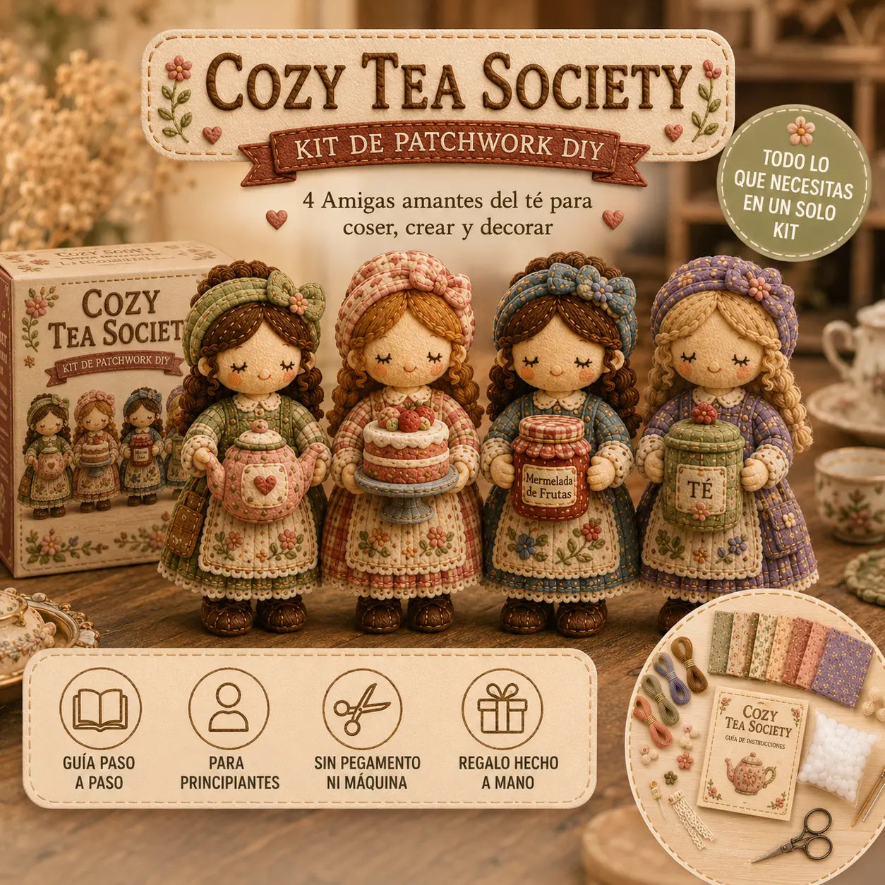 Zadnji dan: Iskoristite popust od 49%! Minijaturni set patchworka iz serije Miniature World.