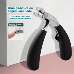 💅✂️ Cortaúñas profesionales angulados con una abertura ancha para uñas gruesas.