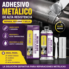 ⚡【2 juegos por 25 euros】🔩 Pegamento Metálico – Adhesivo de Reparación por Soldadura Metálica ✨