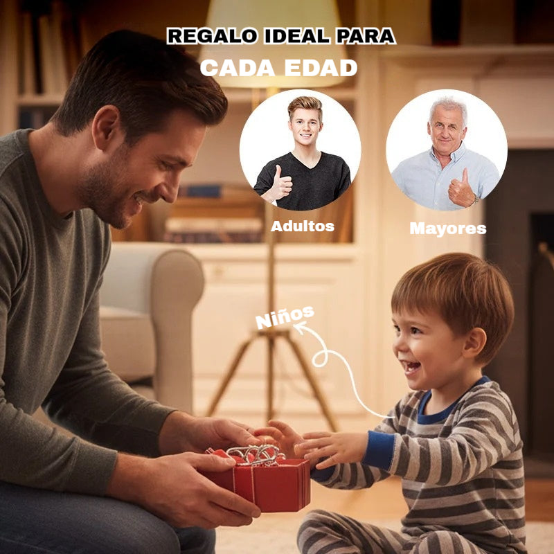 【Compre 3 juegos y obtenga 3 juegos gratis】Juguetes educativos para niños, hebilla de inteligencia