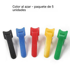 🔥【Paquete de 50】Bridas de velcro reutilizables para asegurar y almacenar artículos