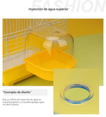 🔥🐦Bañera para pájaros, accesorios para jaulas de pájaros