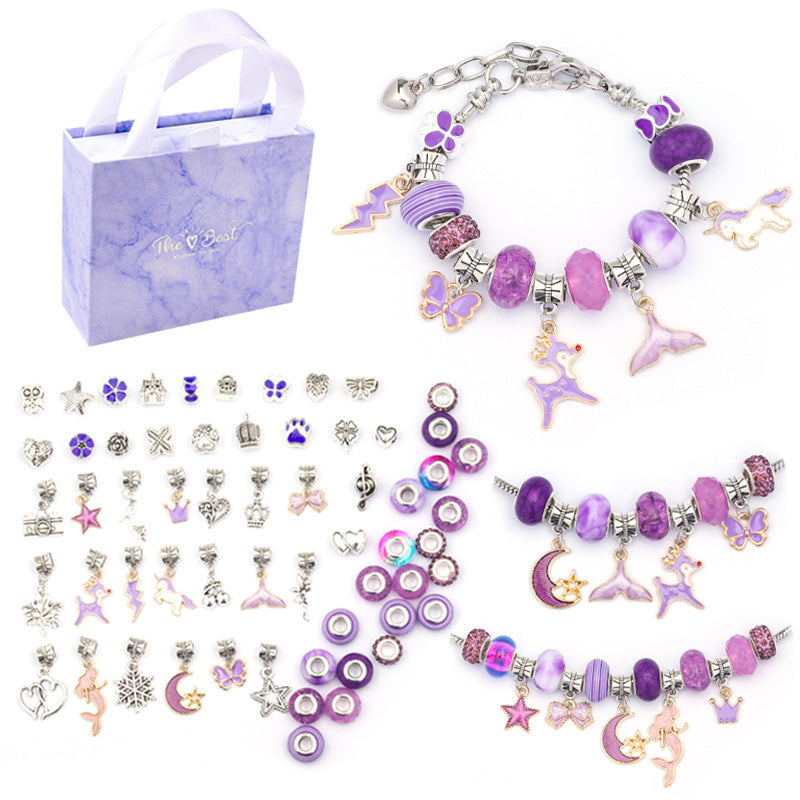 🎀✨ Kit DIY de Pulseras para Niñas – Creatividad, diversión y colores increíbles en un solo regalo 🎁🌈