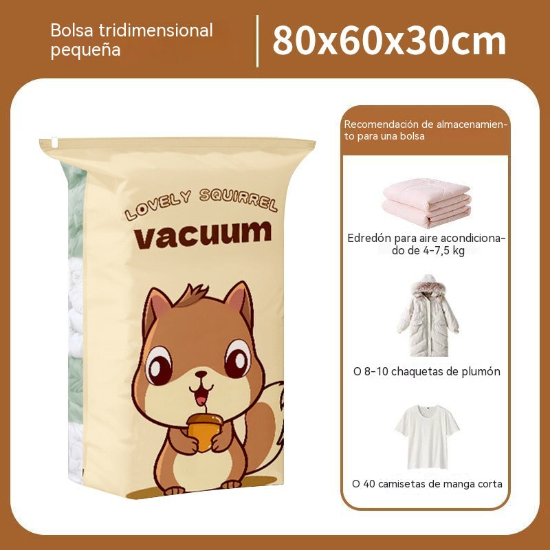 🧳【Juego de 5 piezas】💨 Bolsas de almacenamiento al vacío compresibles de gran capacidad: No se necesita bomba de aire, diseño a prueba de fugas, ideal para ahorrar espacio en tu maleta y en casa ✈️