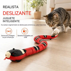 📢📢1 juego 30 euro⏰ Juguete de serpiente eléctrica con sensor inteligente y función de evasión de obstáculos; juguete interactivo tipo krait anillado, ideal para bromas y para niños.
