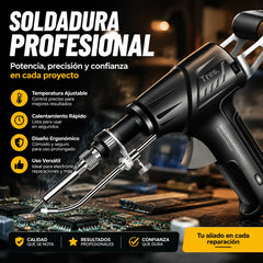🔥🔩 Pistola de soldadura eléctrica manual, kit de soldadura automático ✅