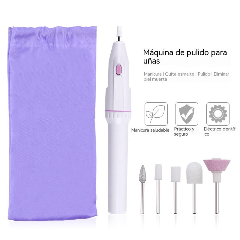 ✨💅 Lima de uñas eléctrica para eliminar cutículas gruesas y piel muerta de las uñas.