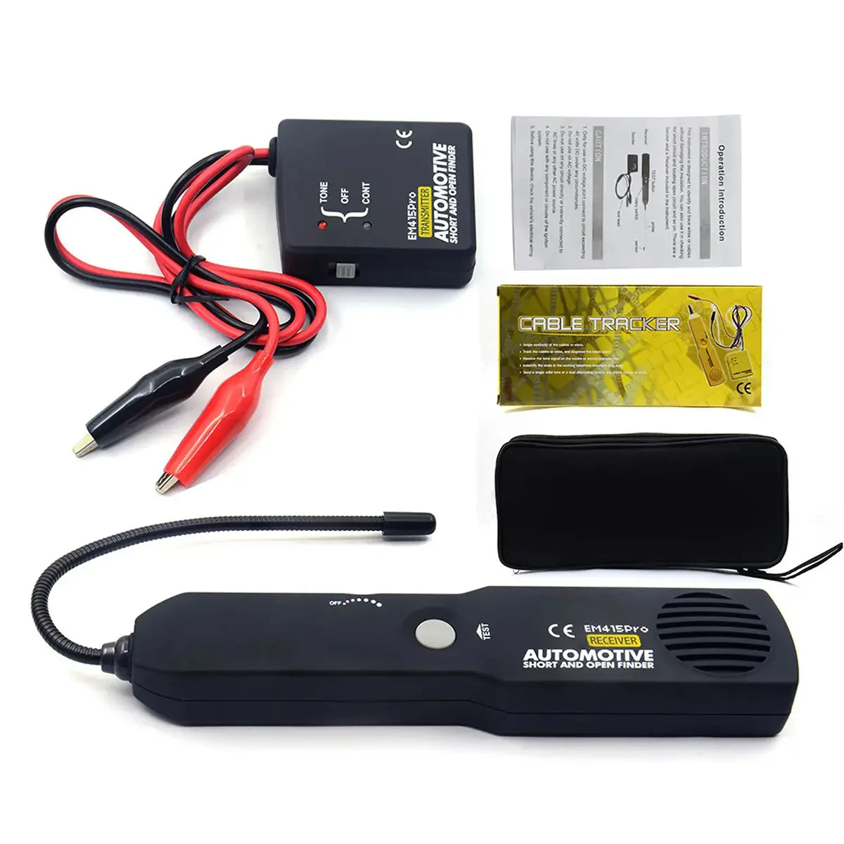 🔍⚡ Probador de Circuitos Automotrices 6-42V | Detector de Circuitos Abiertos y Cortocircuitos | Rastreador de Cables con Sonda Flexible 🚗