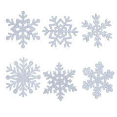❄️🎄¡50% de descuento! Adhesivos de pared con forma de copo de nieve que brillan en la oscuridad: una decoración mágica que resplandece por la noche ✨🏠