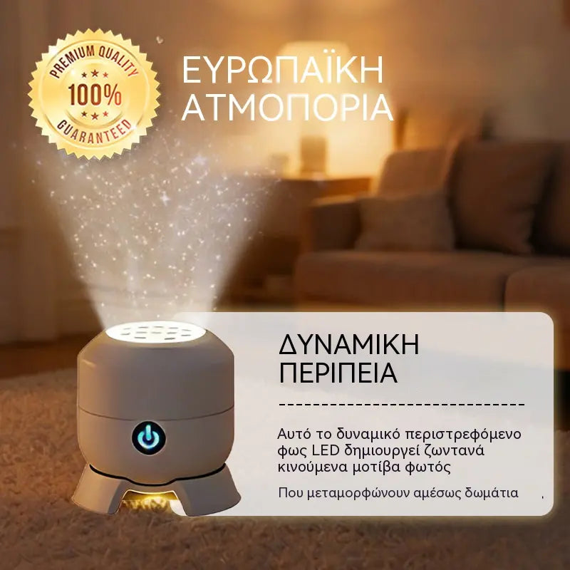 2026 Dinamički rotirajuća LED lampa za projektor!