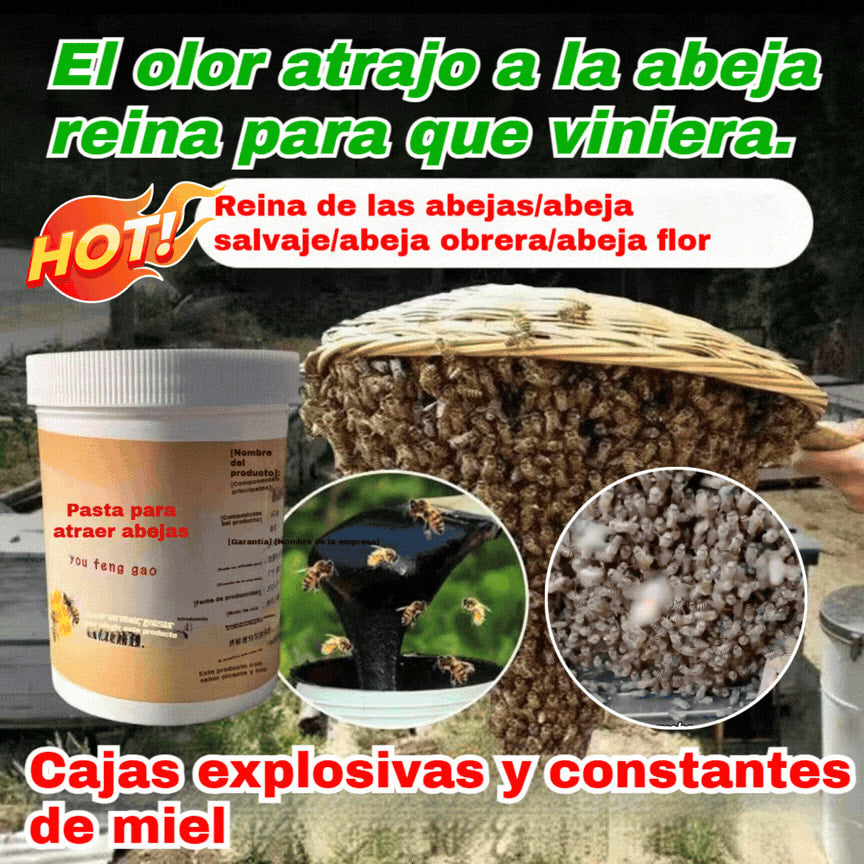 【1 botella 260g】🐝 Ungüento atrayente para abejas: ¡fórmula natural, rápida efectividad! ¡La solución rápida para atraer enjambres a la colmena!
