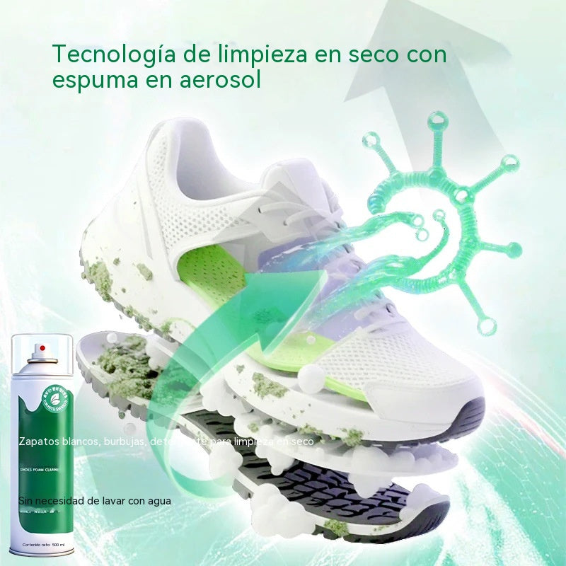 💯✨Espuma limpiadora para zapatillas blancas