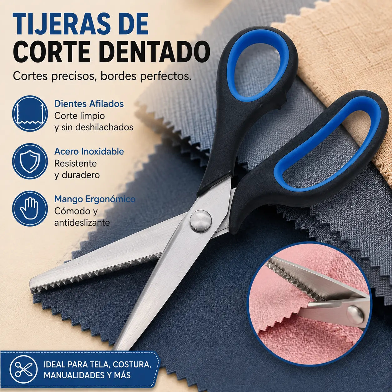 ✂️✨ Tijeras de costura y encaje DIY 🧵💖 Corte preciso y fácil en todo momento, ayudándote a crear tus propias obras maestras 🎀🌟