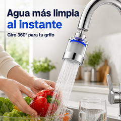 🔥💦Aireador de filtro universal con interfaz de acero inoxidable