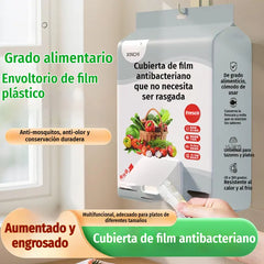 【500 piezas】🍲🔒 Fundas Elásticas Desechables para Alimentos – Ajuste Universal, Protección Contra el Polvo y Frescura Duradera 🌟