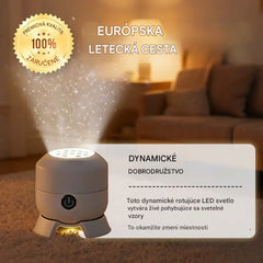 2026 Dynamicky rotujúca LED projekčná lampa!