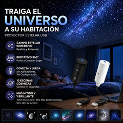 ✨ Proyector de estrellas HD – Conectar y usar 🥳