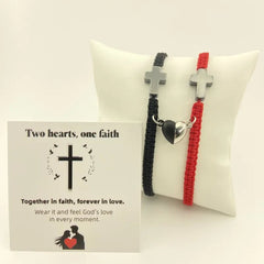 💕Pulsera inspiradora, pulsera de protección y bendición de la cruz de Jesús