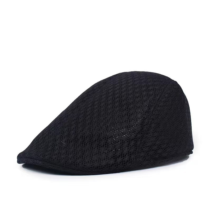 ☀️【Compra uno y llévate otro gratis, 56-58cm】🧢Boina de hombre transpirable de malla con protección UPF50+