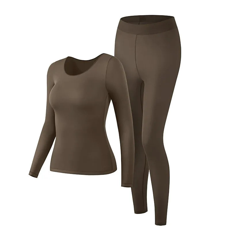 【COMPRA 1 Y LLÉVATE 1 GRATIS】Ropa interior térmica ultrafina, muy elástica, de color sólido, sin costuras e invisible.