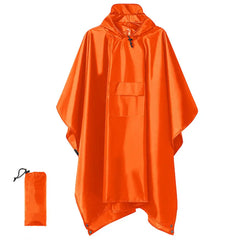 🏕️ Poncho de Lluvia Multifunción 3 en 1 | Capa Impermeable + Tienda de Campaña + Manta de Suelo | Para Senderismo y Camping 🌧️