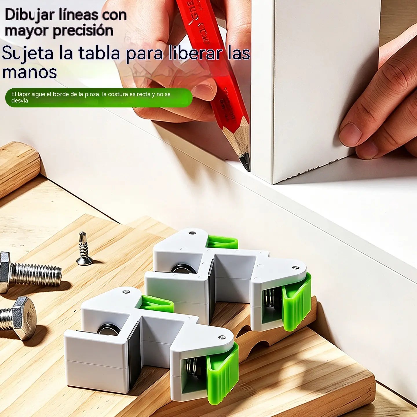 📐 2 piezas 27 euro🔨 Abrazadera para la instalación de tableros de relleno para carpintería