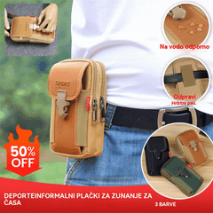 🔥Moška torba za prosti čas, športna torba za mobilni telefon