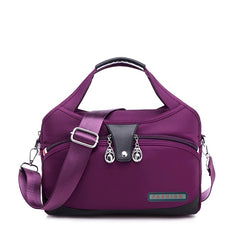 👜 Bolso casual de tela Oxford – 💧ligero, impermeable y con gran capacidad 📦 3 formas de llevarlo: ✋mano, 🦾hombro o 🎒bandolera. 🌟