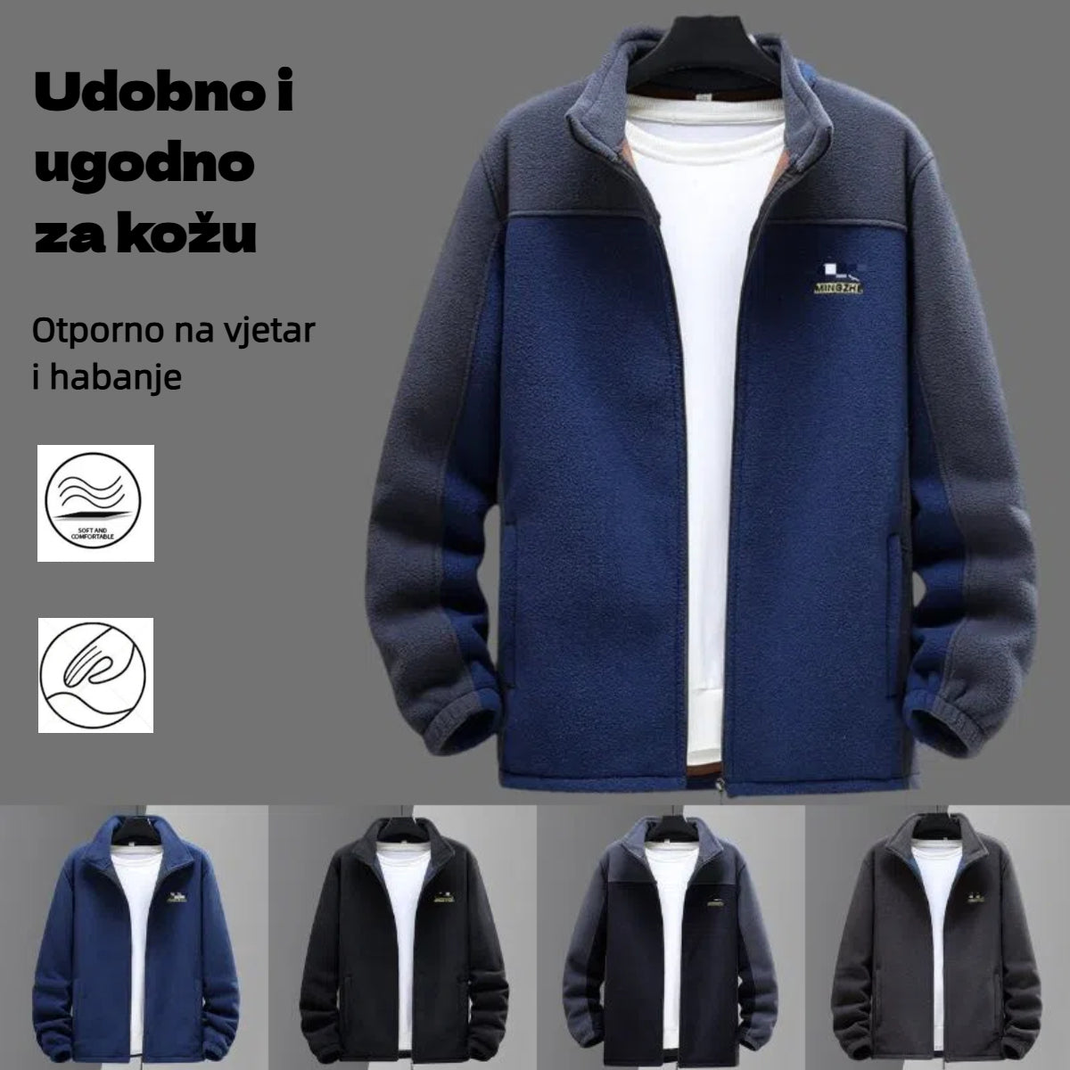 🔥🔥【XL-5XL】Chaqueta de plumas para hombre, gruesa, cálida y cortavientos