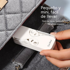 [2 juegos]Caja de almacenamiento automático de hilo dental con doble apertura, ideal para viajes.