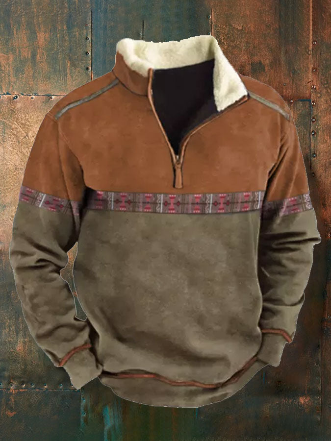 2026 Sudadera con capucha de manga larga 3D para hombre Otoño Invierno Cálido resistente al frío