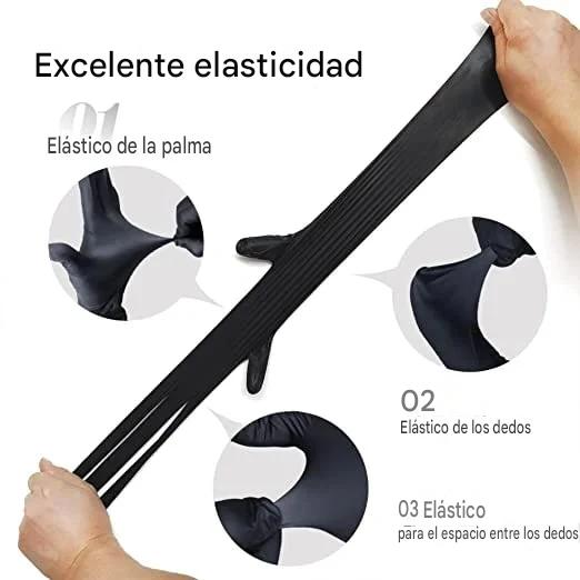 ⚡50% de descuento🎁 【100 piezas - Talla L】Guantes profesionales de nitrilo: resistentes, antideslizantes, resistentes a las manchas y a los arañazos