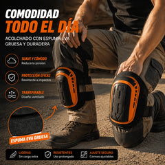🛡️ ¡50% DE DESCUENTO POR TIEMPO LIMITADO! ✨Rodillera cómoda y resistente: almohadilla protectora resistente a la abrasión y a los impactos contra abrasiones en las rodillas.