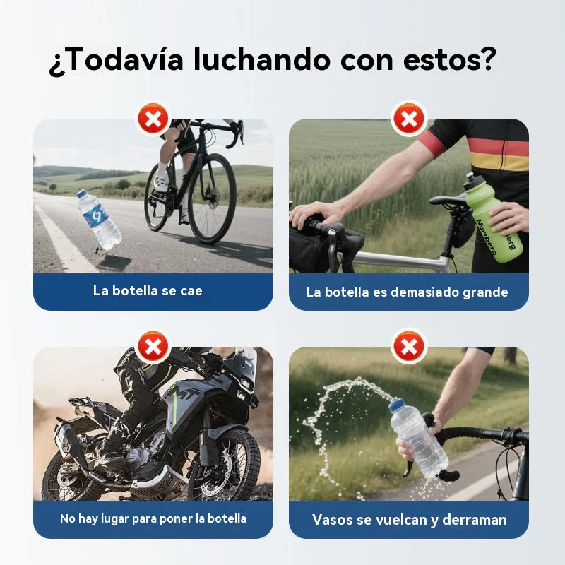 【Compra 1 y llévate 1 gratis】Portavasos plegable adaptable, soporte universal para botellas de agua para motocicletas y bicicletas.