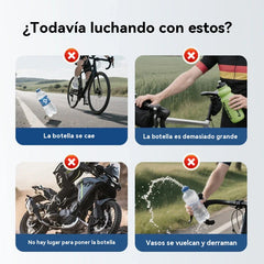 【Compra 1 y llévate 1 gratis】Portavasos plegable adaptable, soporte universal para botellas de agua para motocicletas y bicicletas.