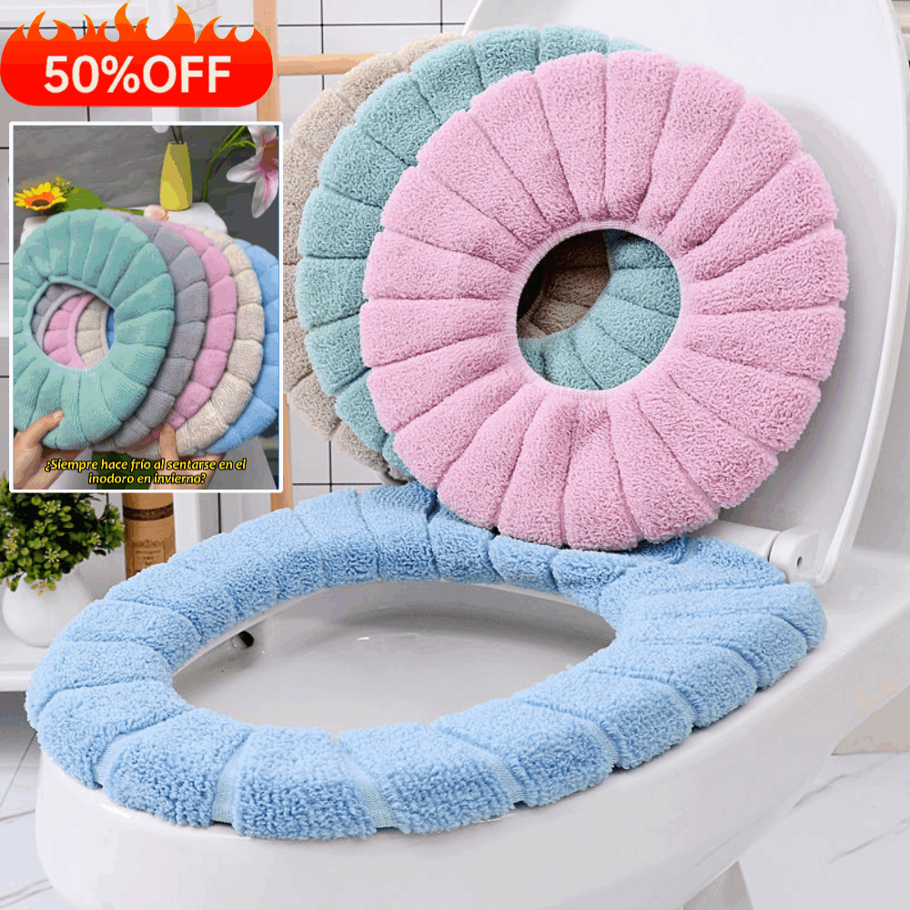 🔥【Compre 1 y obtenga 1 gratis-】🔥Asiento de inodoro universal cálido para invierno