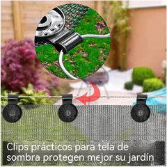 🔥【50 piezas 23€】Soporte de fijación de red para dosel