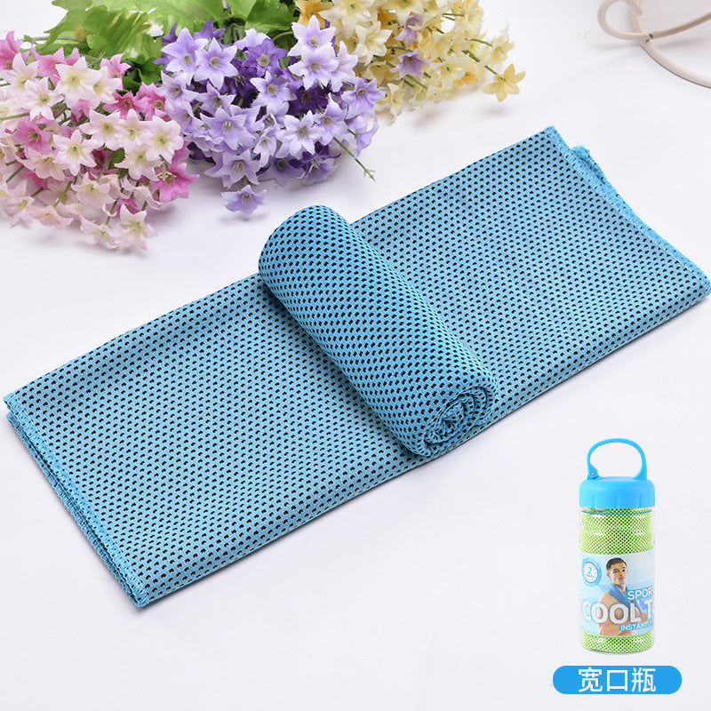 🎁¡Compra uno y llévate otro gratis por el último día!❄💦Una toalla fresca y absorbente que puedes usar en cualquier momento y lugar. Reutilizable, suave, absorbente, refrescante y portátil.