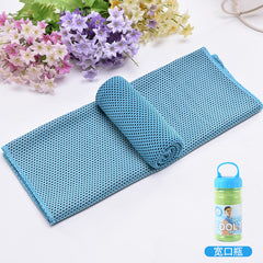 🎁¡Compra uno y llévate otro gratis por el último día!❄💦Una toalla fresca y absorbente que puedes usar en cualquier momento y lugar. Reutilizable, suave, absorbente, refrescante y portátil.