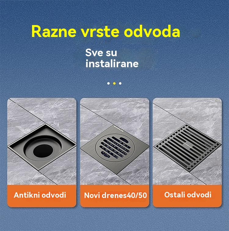 🔥Kupite jedan, dobijte jedan gratis✨Univerzalna jezgra za podni odvod protiv neugodnih mirisa sa saćastim filterom