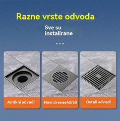 🔥Kupite jedan, dobijte jedan gratis✨Univerzalna jezgra za podni odvod protiv neugodnih mirisa sa saćastim filterom