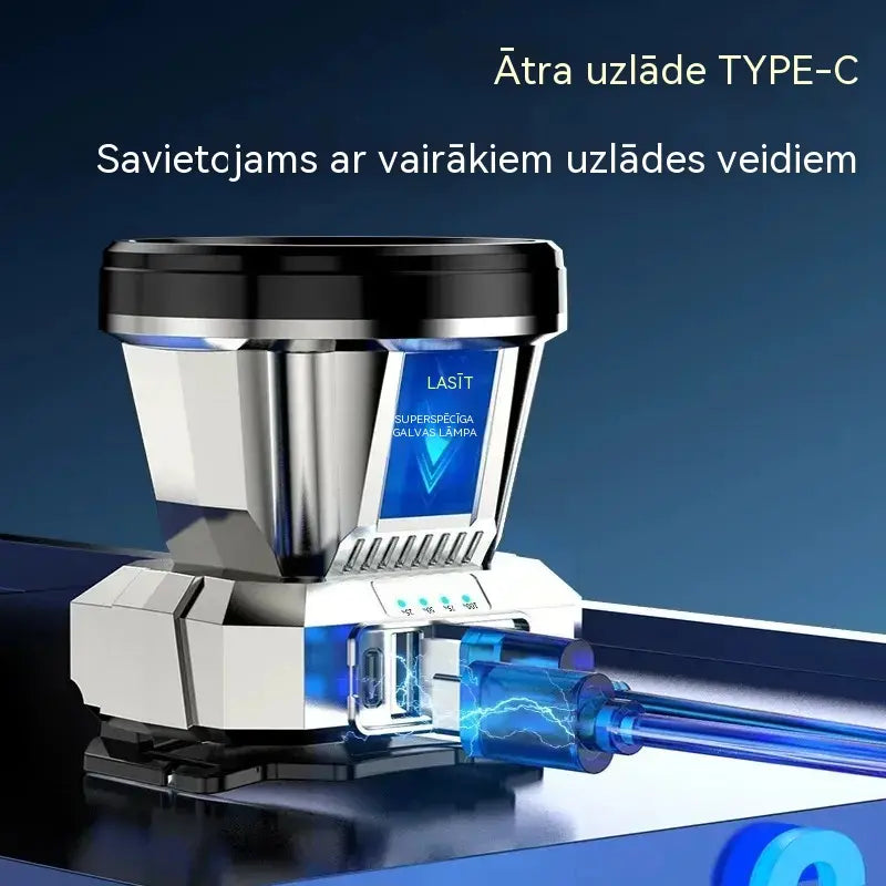 🌟💡Viedie, ar USB uzlādējamie LED galvas lukturi ar kustību sensoru