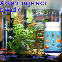 🔥Kúpte 1, dostanete 1 zadarmo (2 fľaše - 400 kusov)🐠🌿 Tablety na čistenie akváriovej vody + okysličovacie tablety