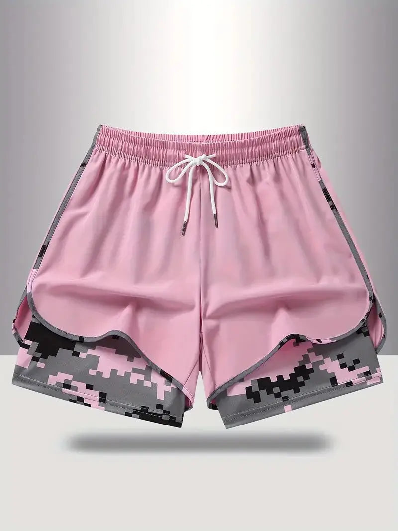 📢!⏰Pantalones cortos deportivos casuales para mujer con forro incorporado