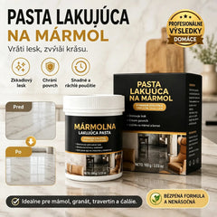 🥳 🔥Dve fľaše za 24 eur!✨ Leštiaca pasta na mramor – odstraňuje škrabance, obnovuje lesk a chráni povrch už za 2 minúty 🛡️