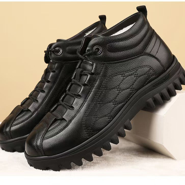 💪Jesenske i zimske retro visoke muške cipele, retro britanski stil