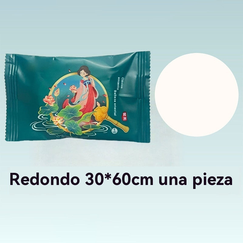 【🔥60 piezas】Toallas portátiles desechables comprimidas, agrandadas, engrosadas y reutilizables