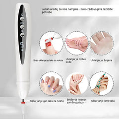 💅✨Prijenosna električna brusilica za nokte 2 u 1 s UV lampom